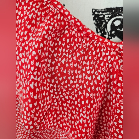 Red Ruffle blouse - Picture 5 of 5